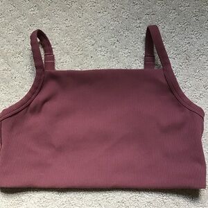 Aerie size medium light plum sports bra